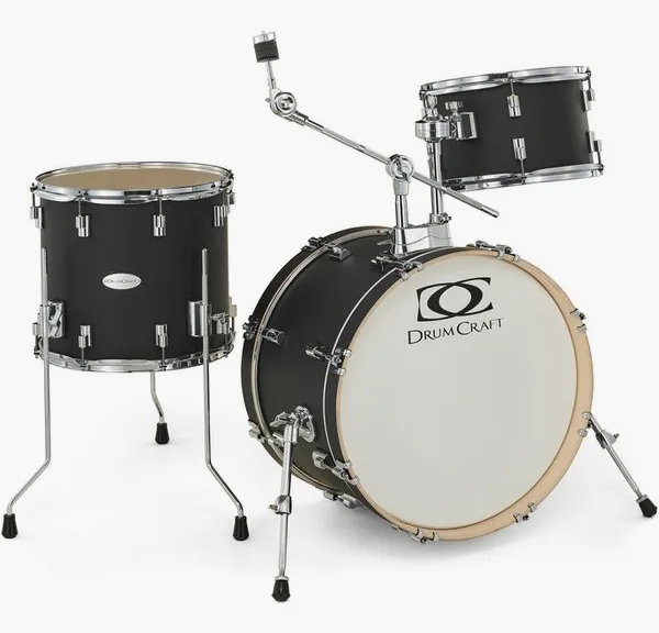 DrumCraft Urban Beat Drum Set BK detail 4