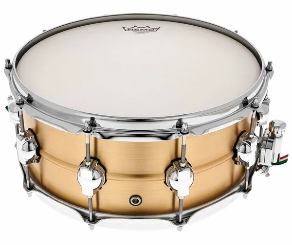 DS Drum 14"x6" Seamless Brass Snare detail 4
