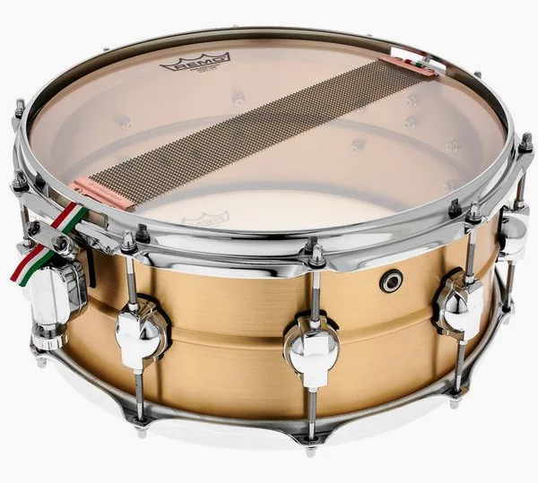 DS Drum 14"x6" Seamless Brass Snare detail 5