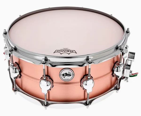 DS Drum 14"x6" Seamless Cooper Snare vooraanzicht
