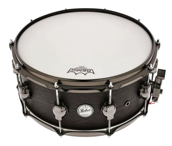 DS Drum 14"x6,5" Mother Nature Bog Oak vooraanzicht
