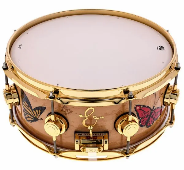 DW 13"x5.5" Sheila E. Icon Snare detail 2