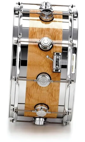 DW 14"07" Snare Exotic Edge detail 4