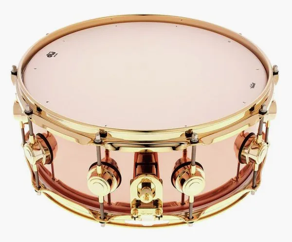 DW 14"x5,5" Copper Snare detail 4