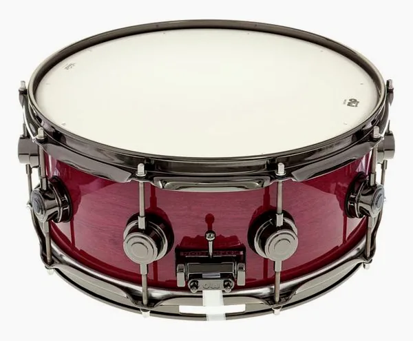 DW 14"x5,5" Snare Purple Heart detail 3