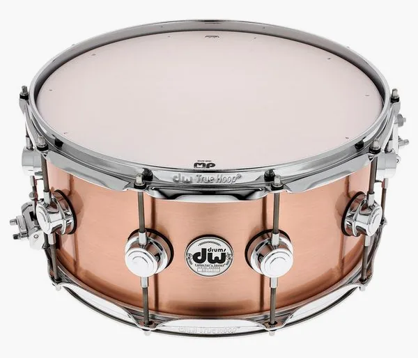 DW 14"x6,5" Brushed Bronze Snare detail 2