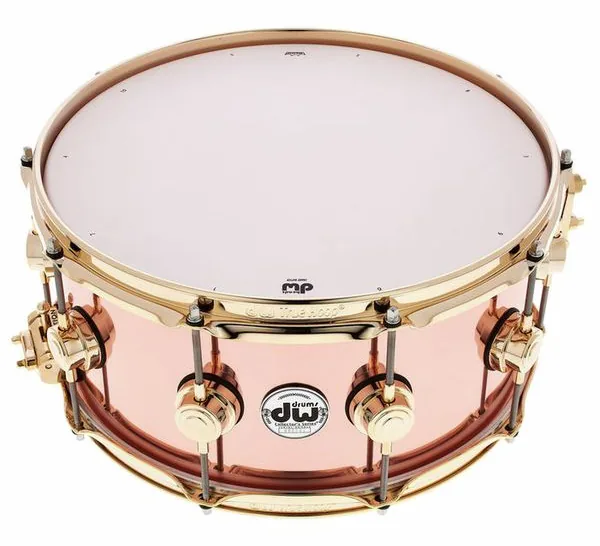 DW 14"x6,5" Copper Snare detail 2