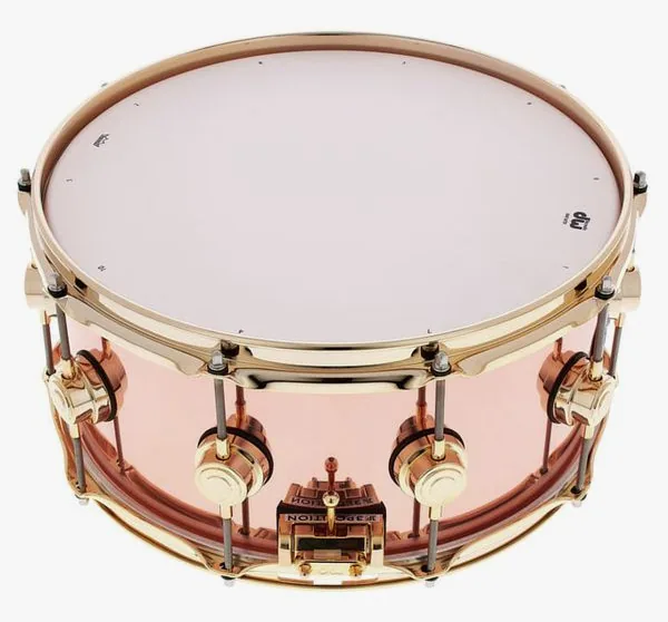 DW 14"x6,5" Copper Snare detail 3