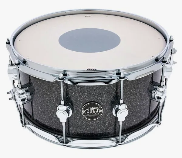 DW 14"x6,5" SN Performance Pewter detail 2
