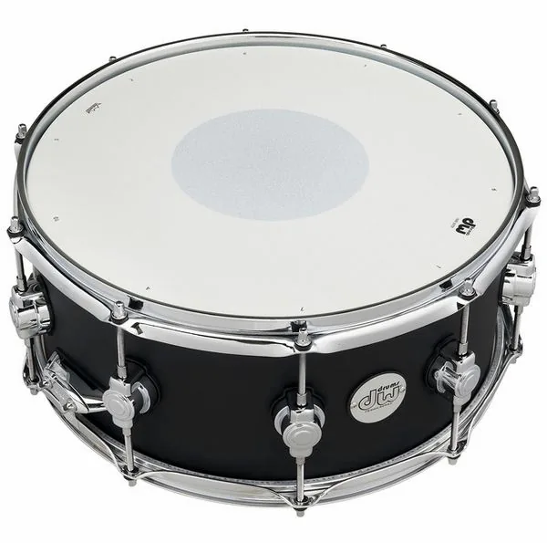DW 14"x06" Design Black Satin SD detail 2