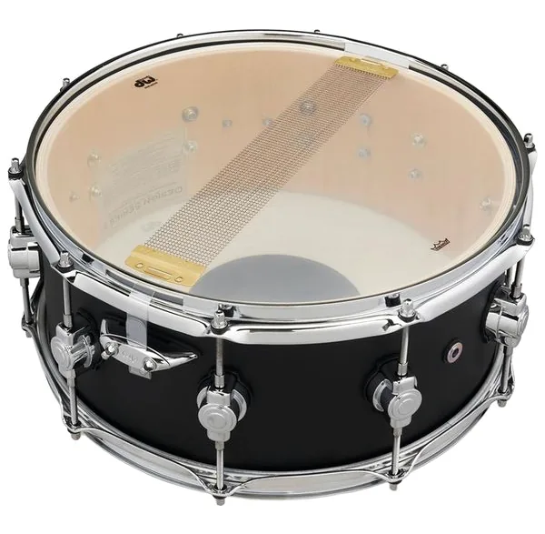 DW 14"x06" Design Black Satin SD detail 3