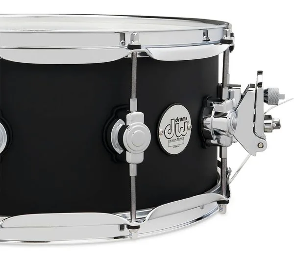 DW 14"x06" Design Black Satin SD detail 4