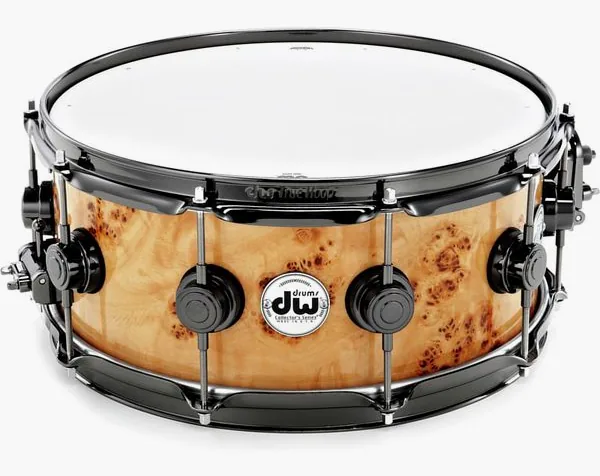 DW 14"x06" Exotic Burl -Natural vooraanzicht