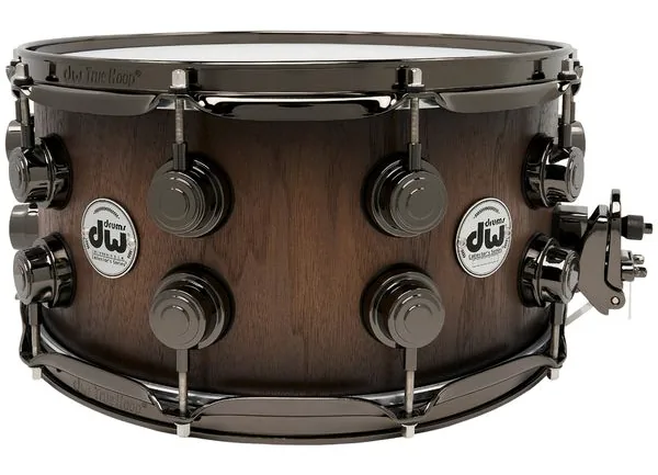 DW 14"x07" SN Walnut Ebony Burst detail 2