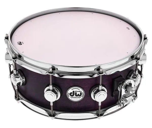 DW 14"x5.5" Birch Lavender Snare vooraanzicht