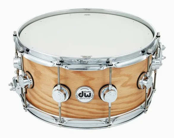 DW 14"x6,5" Pure Oak Snare Drum vooraanzicht