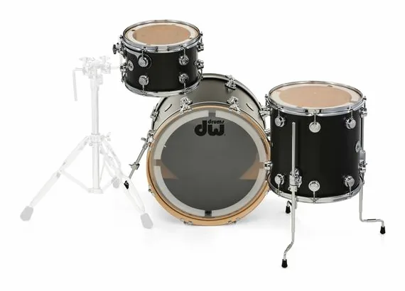 DW 20" Satin Oil Ebony 3pcs Set detail 5
