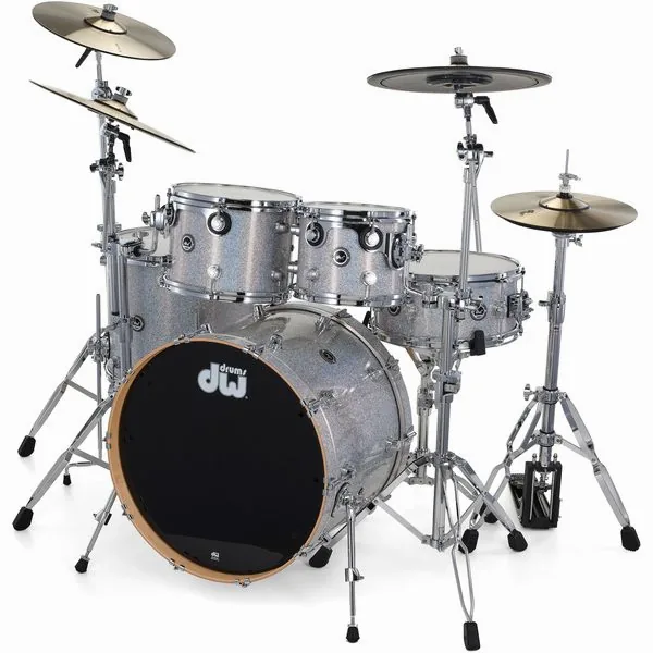 DW DWe E33 Drum Kit Finish Ply DN detail 2