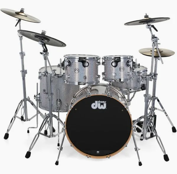 DW DWe E33 Drum Kit Finish Ply DN detail 3
