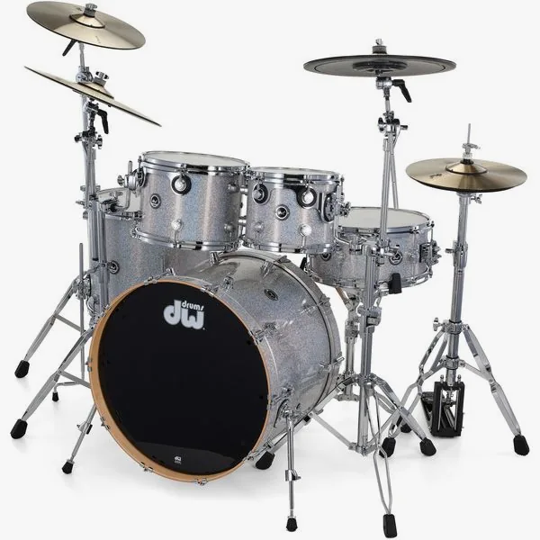 DW DWe E33 Drum Kit Finish Ply DN vooraanzicht