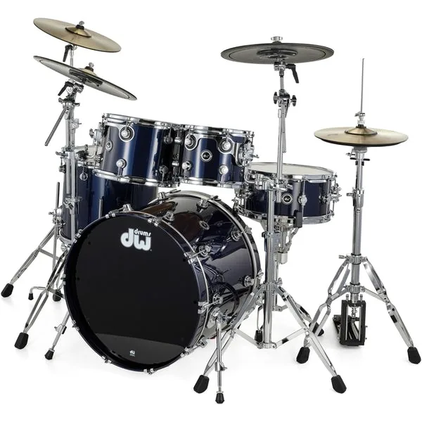 DW DWe E33 Drum Kit Midnight Blue detail 2