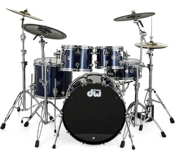 DW DWe E33 Drum Kit Midnight Blue detail 3