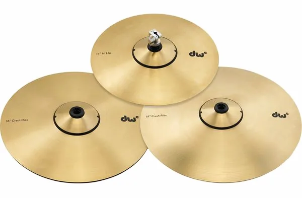 DW DWe Electronic Cymbal Pack 3pc vooraanzicht