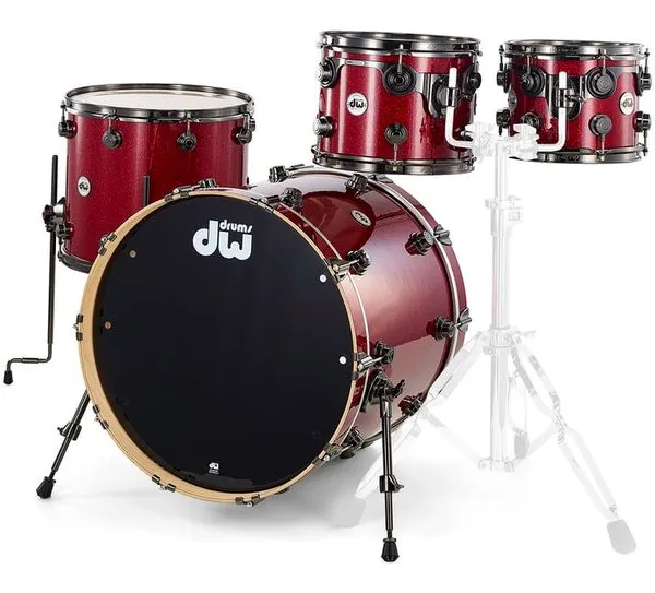 DW Finish Ply Black Ruby Glass vooraanzicht