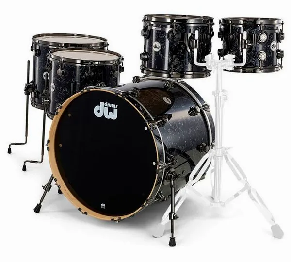 DW Finish Ply Shell Black Velvet detail 2