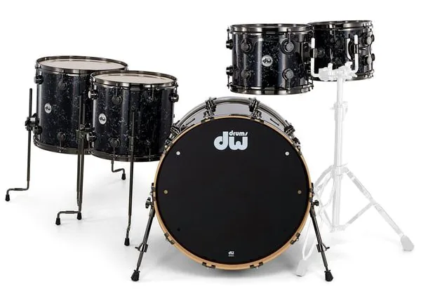 DW Finish Ply Shell Black Velvet detail 3