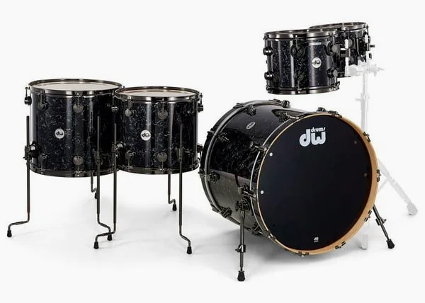 DW Finish Ply Shell Black Velvet detail 4