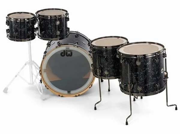 DW Finish Ply Shell Black Velvet detail 5