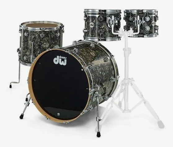 DW Finish Ply Silver Abalone vooraanzicht