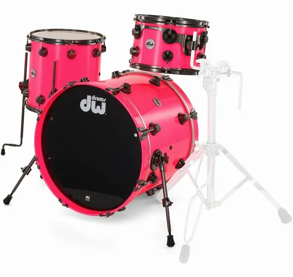 DW Lacquer Custom Neon Hot Pink vooraanzicht