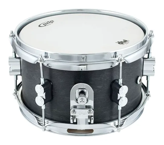 DW PDP 10"x06" Black Wax Snare detail 2