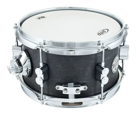 DW PDP 10"x06" Black Wax Snare detail 4