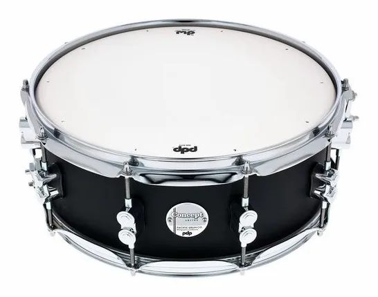 DW PDP 14"x5,5" CM Satin Black detail 2