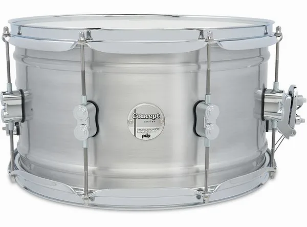 DW PDP 14"x08" Concept Aluminium vooraanzicht