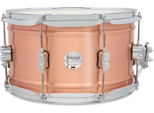 DW PDP 14"x08" Concept Copper vooraanzicht