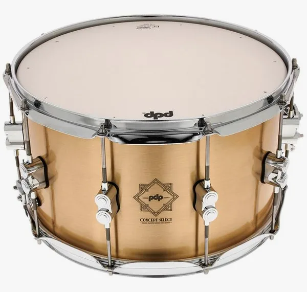 DW PDP 14"x08" Concept Bronze vooraanzicht