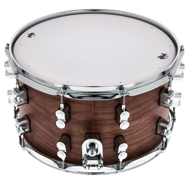 DW PDP 14"x08" Walnut Snare detail 3