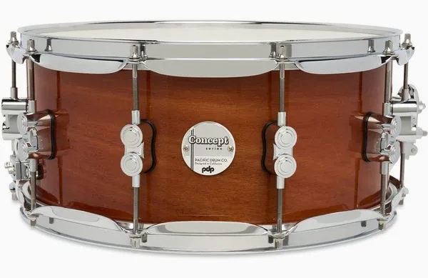DW PDP 14"x6,5" CM Exotic HM vooraanzicht