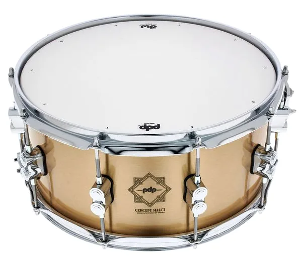 DW PDP 14"x6,5" Concept Bronze vooraanzicht
