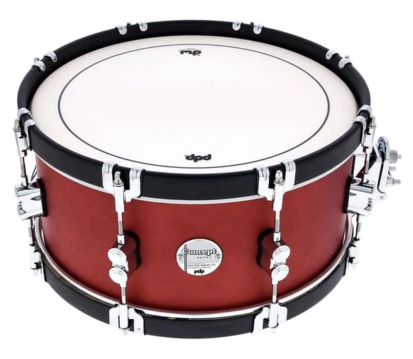 DW PDP 14"x6,5" Ox Blood Snare detail 2