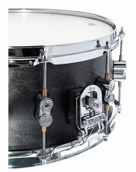 DW PDP 14"x6,5" Black Wax Snare detail 4