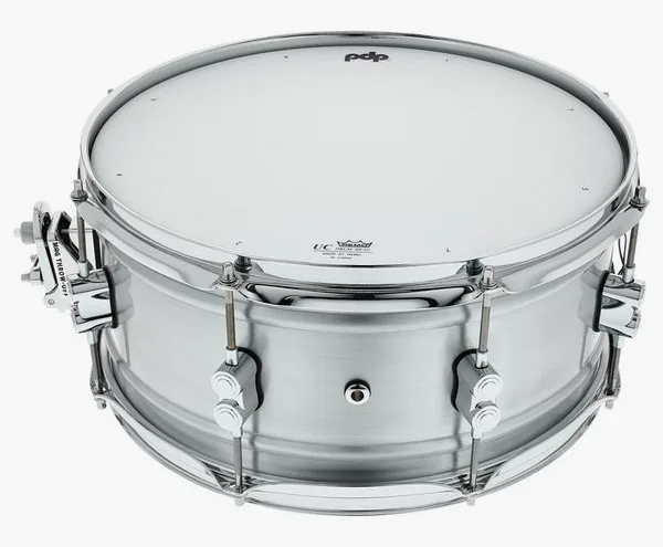 DW PDP 14"x6.5" Concept Aluminium detail 5