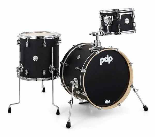 DW PDP CM Bop Satin Black detail 4