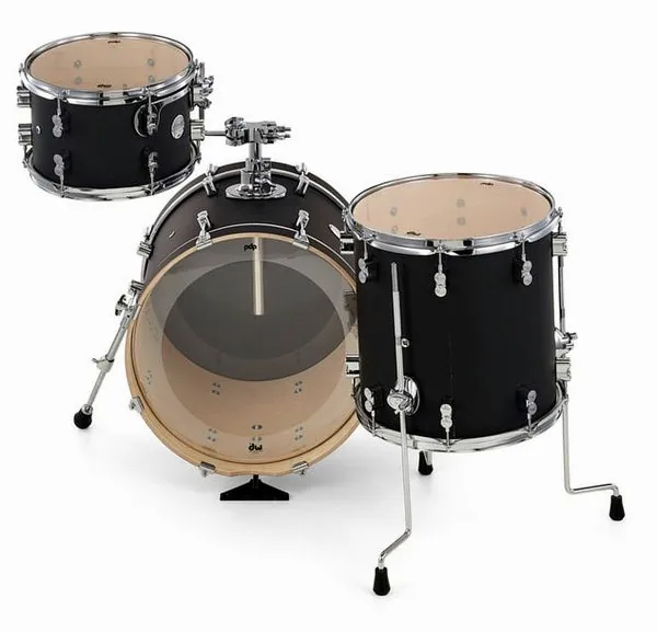 DW PDP CM Bop Satin Black detail 5
