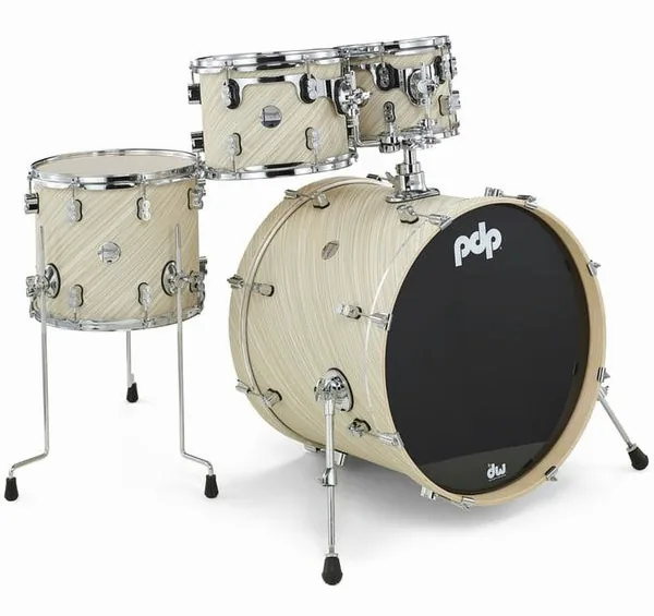 DW PDP CM4 Studio Twisted Ivory detail 3