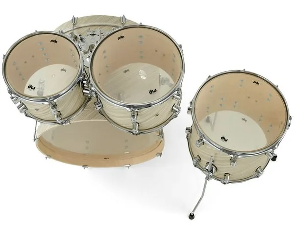 DW PDP CM4 Studio Twisted Ivory detail 5